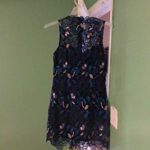 A Beautiful, dressy flower-printed dress